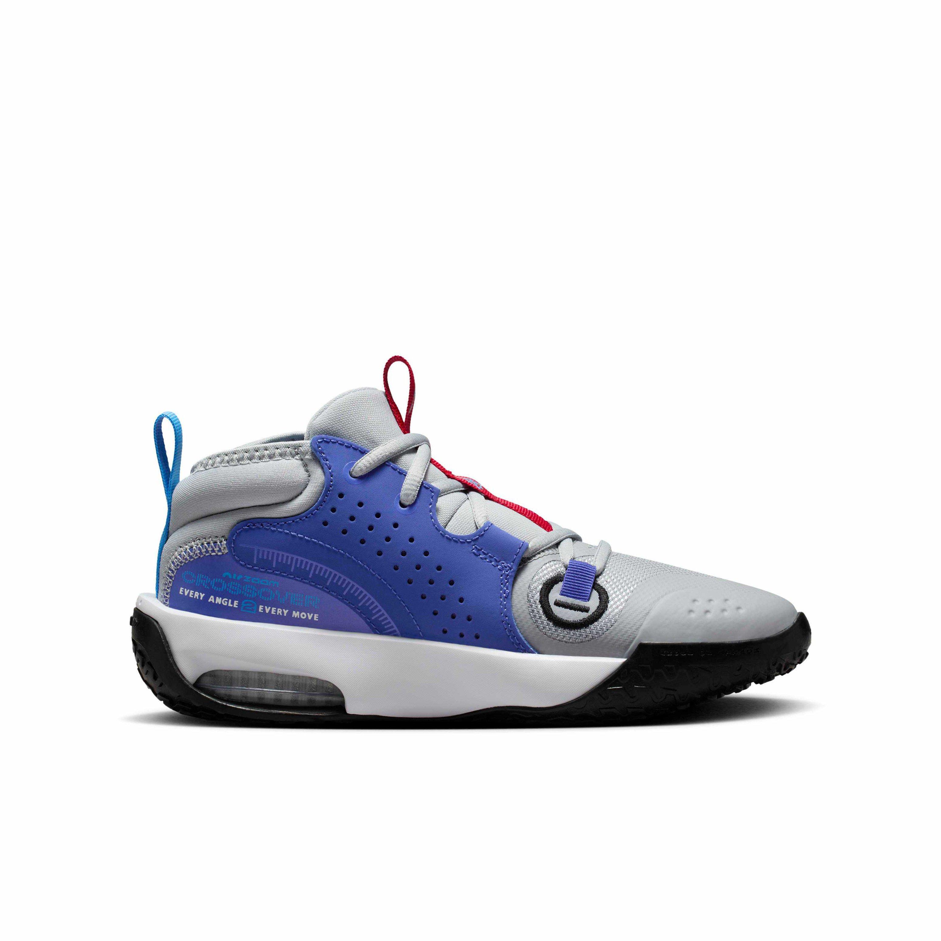 シューズ(男性用) Nike Air Zoom Crossover 2 Nike Air Zoom Crossover 2 Boys' Lightweight Basketball Shoes - Grey